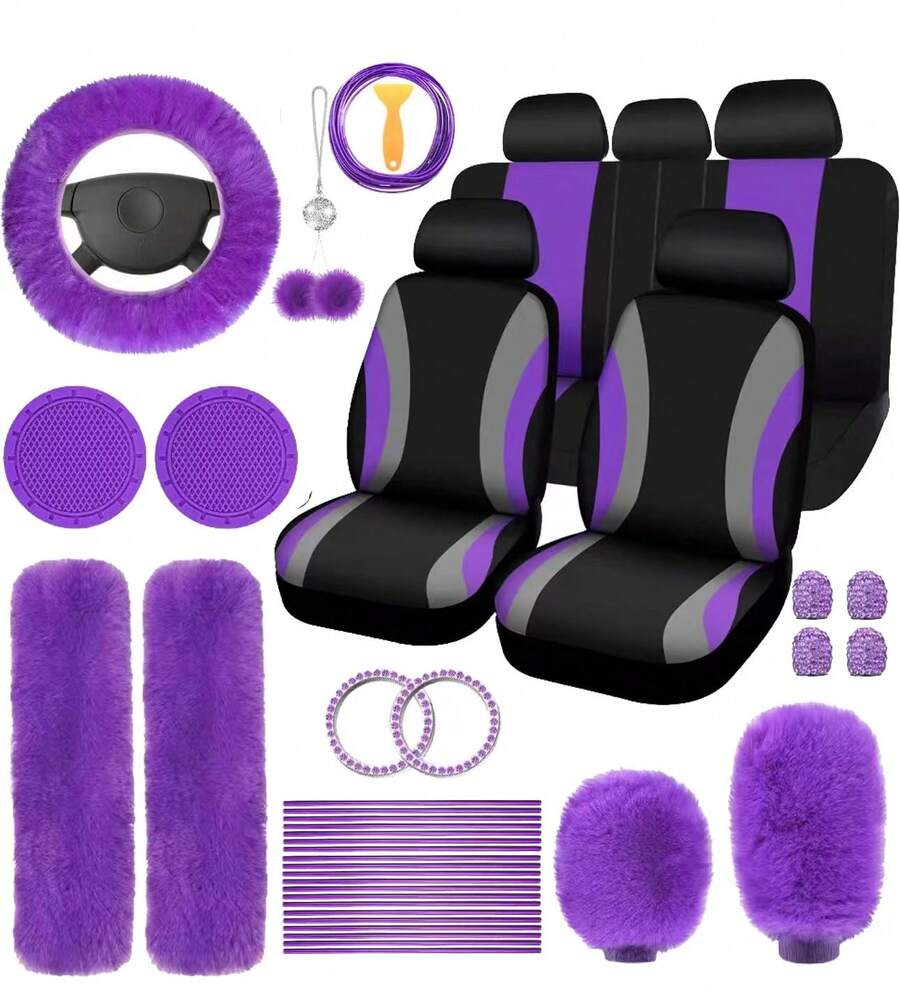 Shoulder Pad Set In - طقم أغطية مقاعد السيارة مكون من