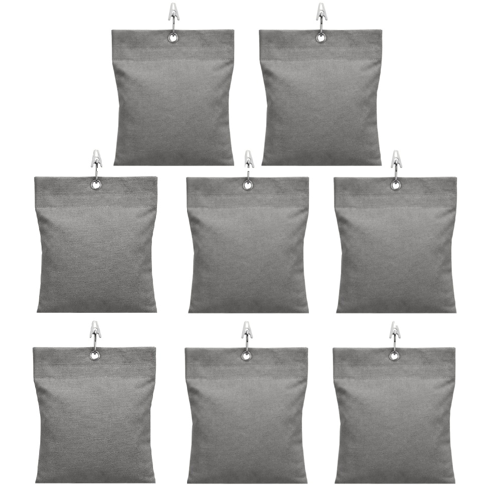 Fabric Weight Set - حل تثبيت الستائر الخارجية مع مشابك