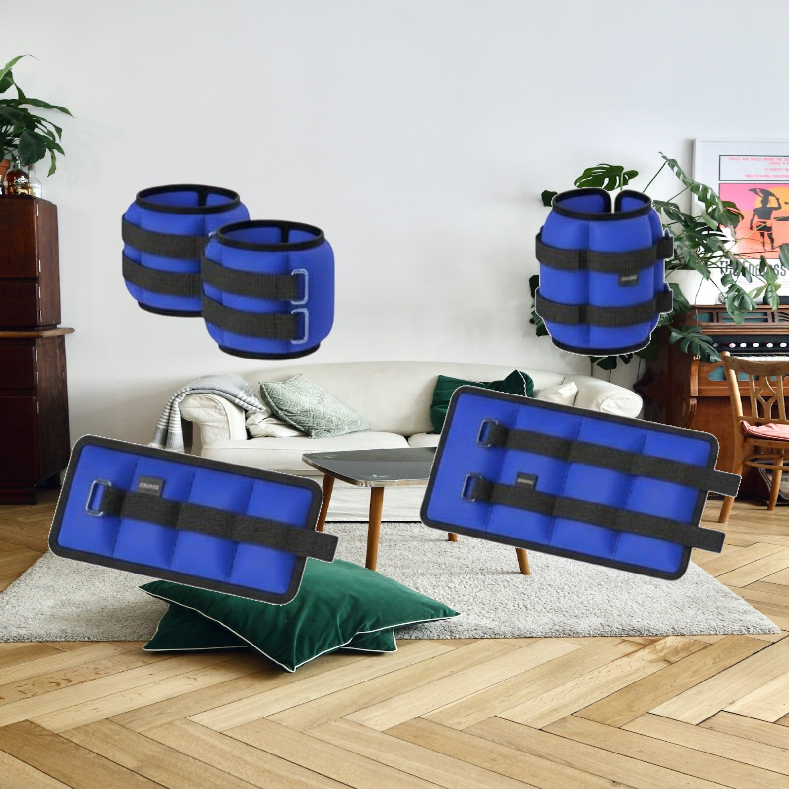 Fabric Weight Set - أوزان كاحل 1 كجم لتمارين اليوجا