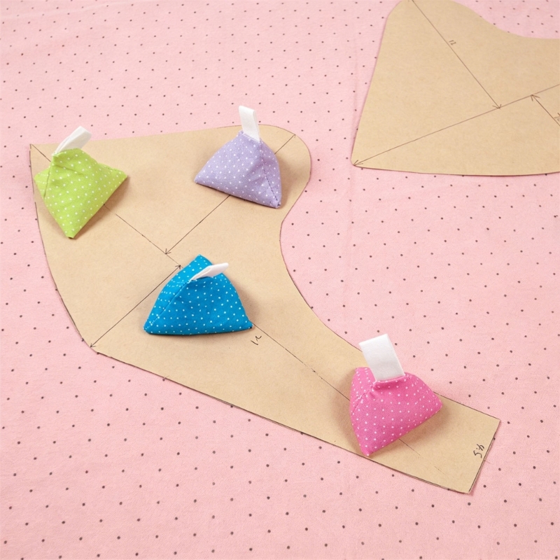 Fabric Weight Set - مجموعة من 4 أوزان قماش مثلثة