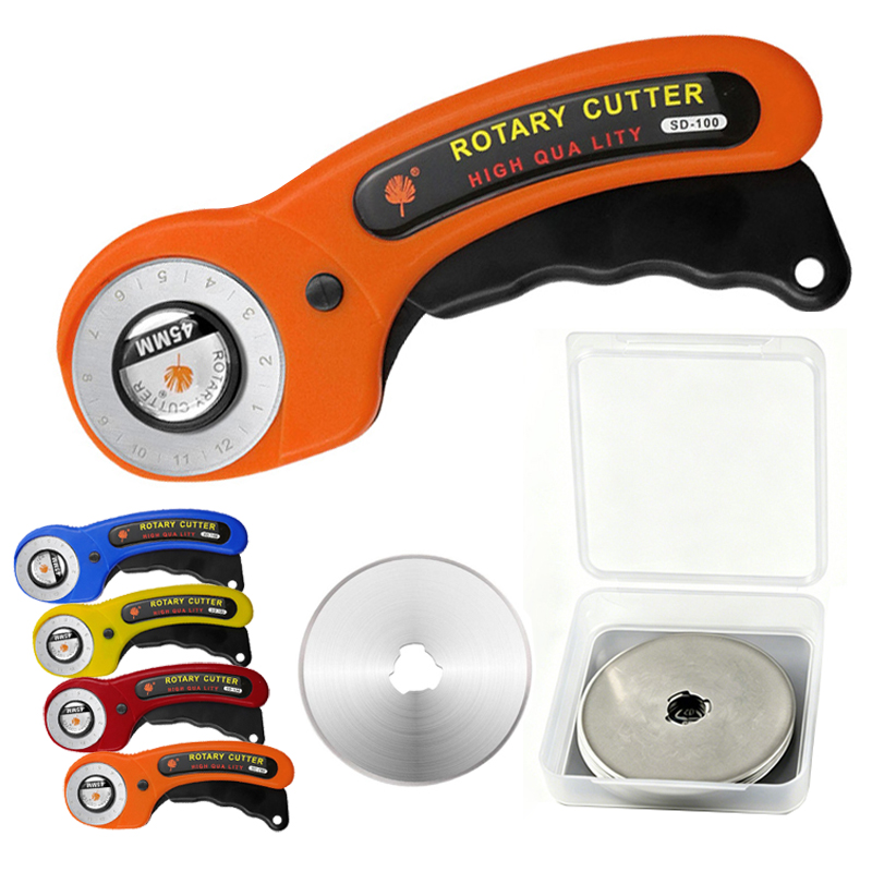 قاطع قماش دوار بشفرة 45 مم، أد - مراجعة Rotary Cutter Fabric وسعره