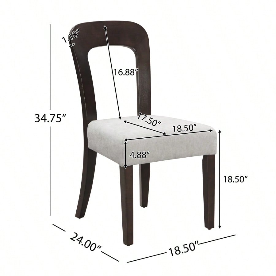 طقم كراسي طعام مكون من قطعتين، - مراجعة Fabric Weight Set وسعره