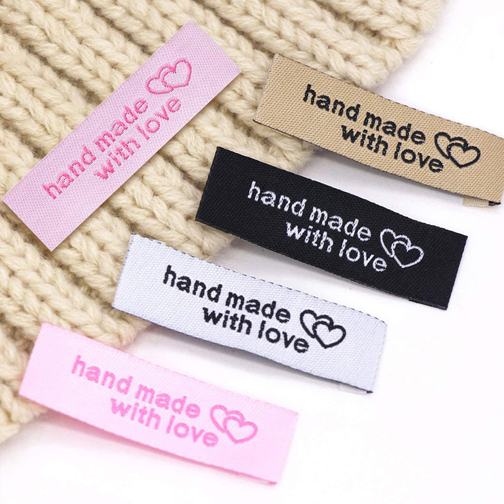 80 قطعة من ملصقات ياقات الملاب - مراجعة Sewing Labels وسعره
