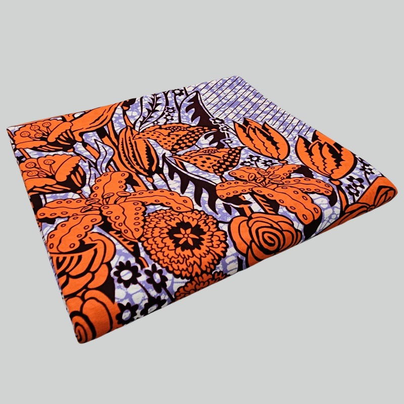 6 ياردة طويلة القطن النمط الأف - مراجعة Sewing Batik وسعره