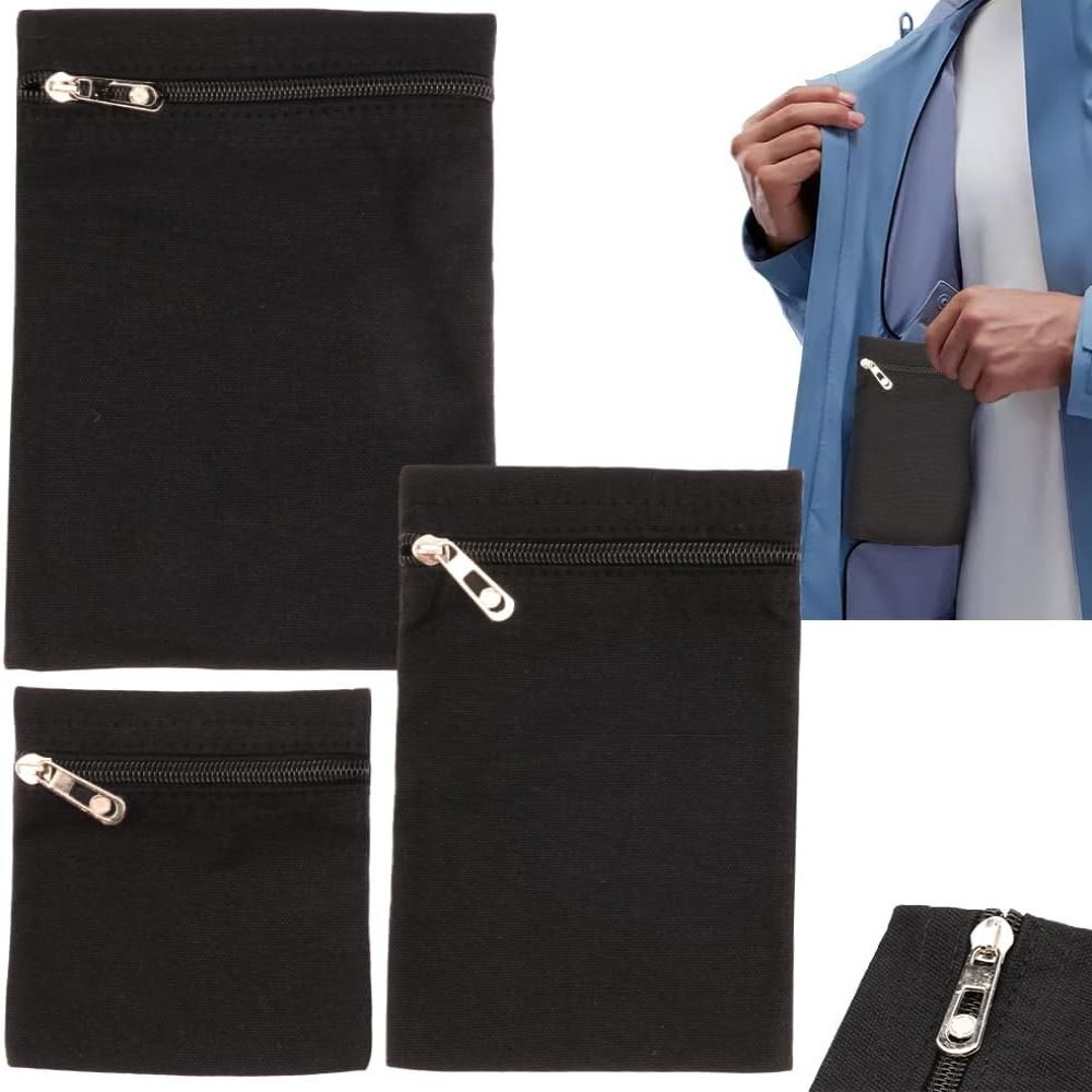 محفظة سفر بجيب جانبي مخفي قابل - مراجعة Sewing Zipper وسعره