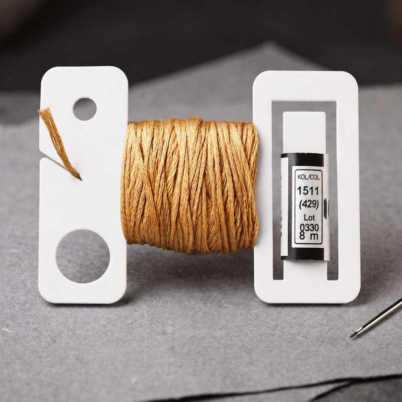 حامل تخزين خيوط التطريز مع فتح - مراجعة Sewing Labels وسعره